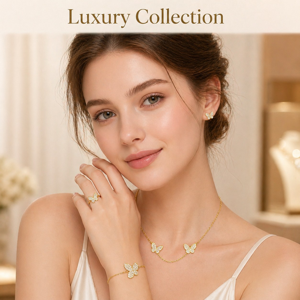 Artificial jewelry set online in Pakistan - Nafees Luxury Collection
