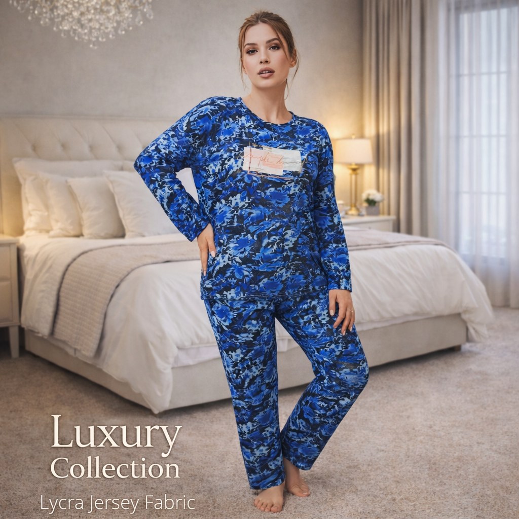 Ladies nighty nightwear online in Pakistan - Nafees Luxury Collection