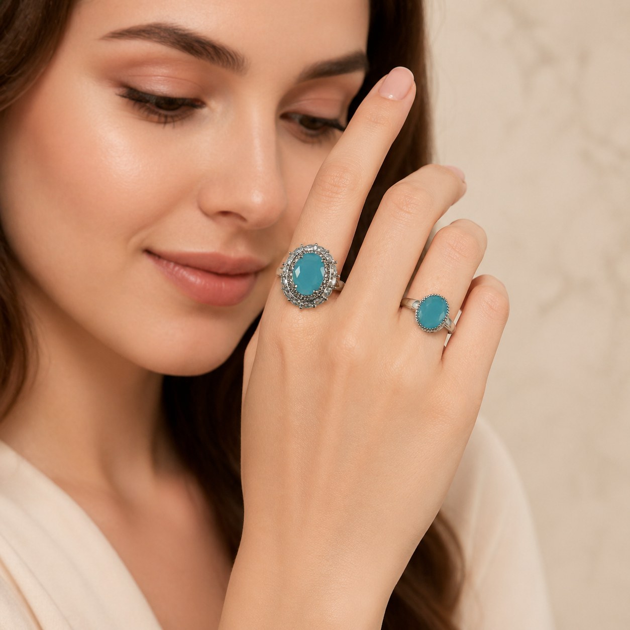 Elegant fashion ring online in Pakistan - Nafees Luxury Collection