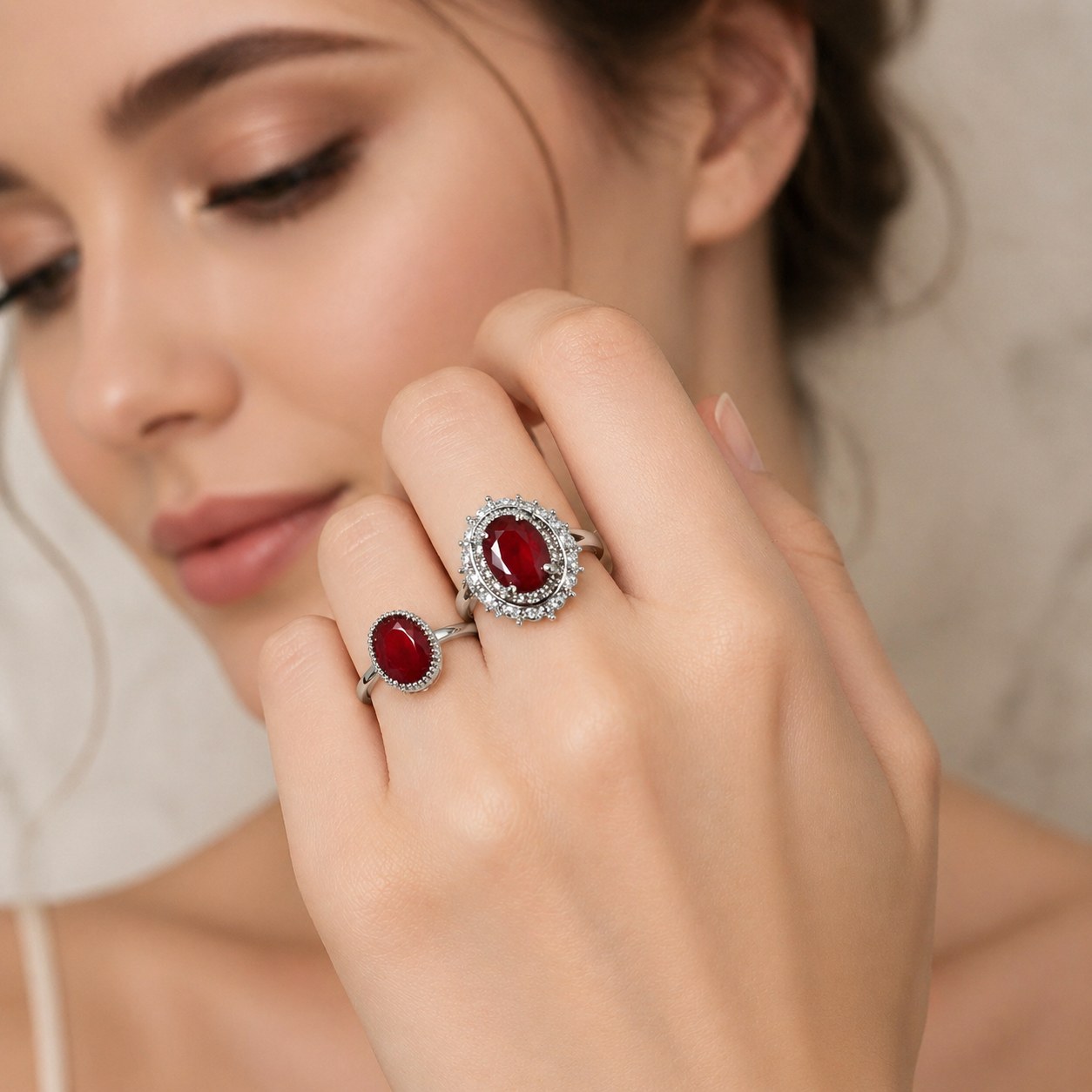 Elegant fashion ring online in Pakistan - Nafees Luxury Collection